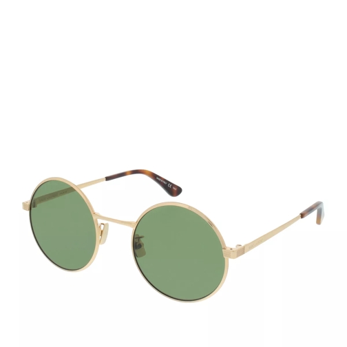 Saint Laurent Round Zero Sunglasses Bottle Green SL 136 002 52 Sonnenbrille