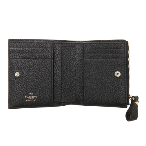 Valentino Garavani Bi-Fold Portemonnaie Flap French Wallet Nero (Image 5)