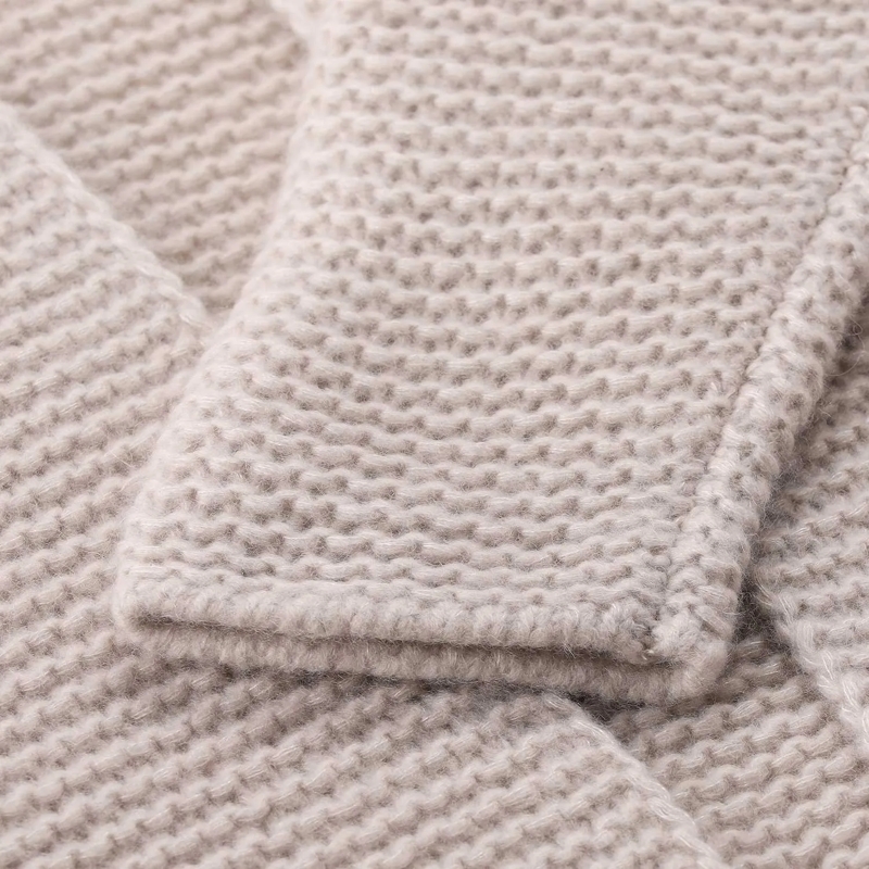 Sminfinity Strickjacke Strickjacke aus Kaschmir & Seide blau(Image 3)