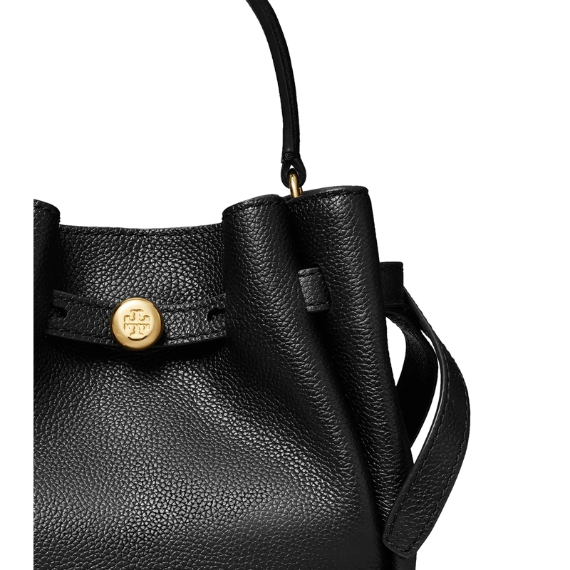 Tory Burch Bucket Bag Romy Mini Bucket Bag Black(Image 2)