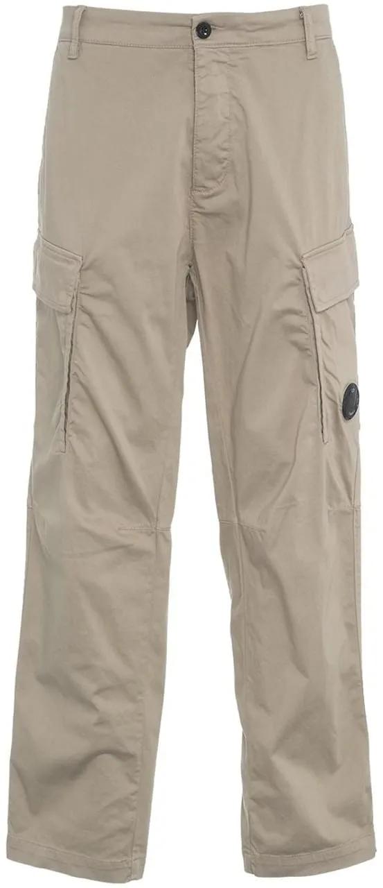Thumbnail - CP Company - Cargo pants with logo patch - Größe IT 46 - grau