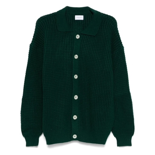 Family First Strickjacke Wool Cardigan Green