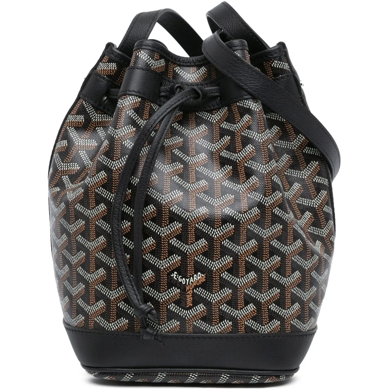 GOYARD Tote Goyardine Petit Flot schwarz