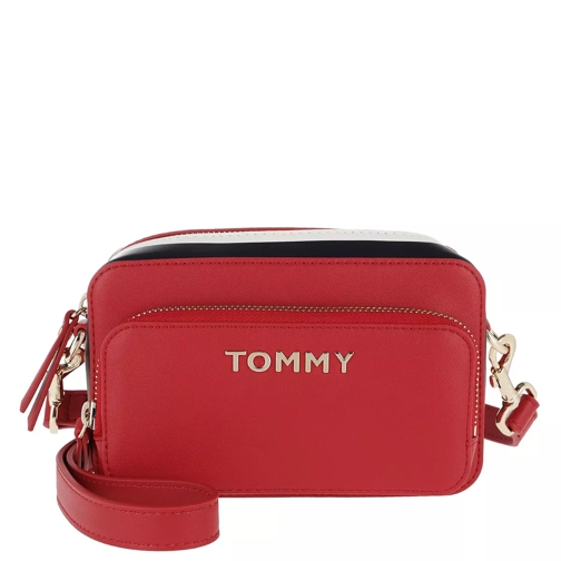 Tommy Hilfiger Corporate Camera Bag Barbados Cherry Crossbody Bag