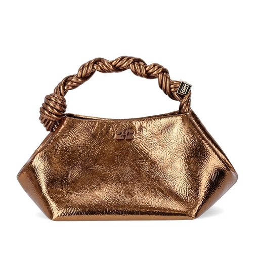 GANNI Tote GANNI BOU SMALL BRONZE KLEINE HANDTASCHE schwarz