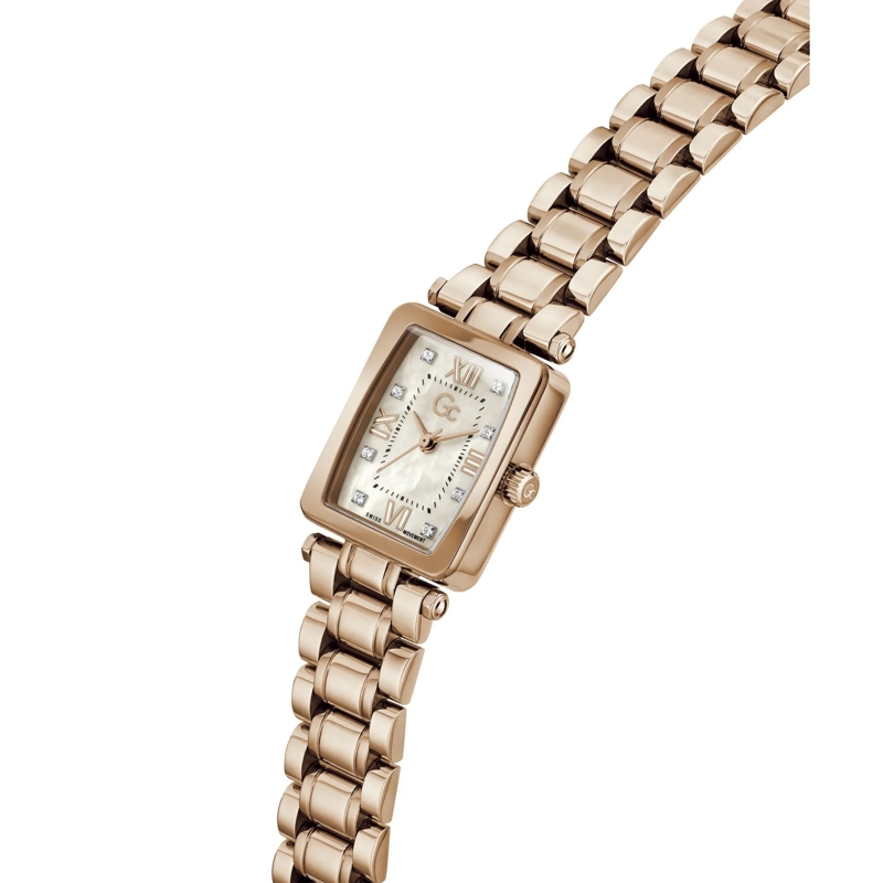 GC Quarzuhr Quarz-Analoguhr Gc Plaza Mini rosa(Image 4)
