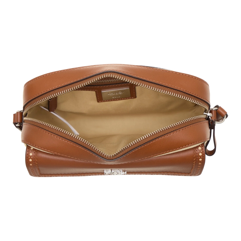 Lauren Ralph Lauren Crossbody Bag Marcy Cmra Crossbody Medium Light Natural/Lauren Tan (Image 5)