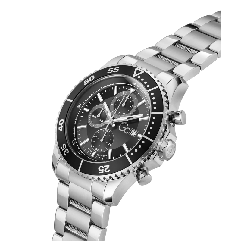 GC Chronograph Quarz-Chronographenuhr Gc Speedracer silber(Image 3)