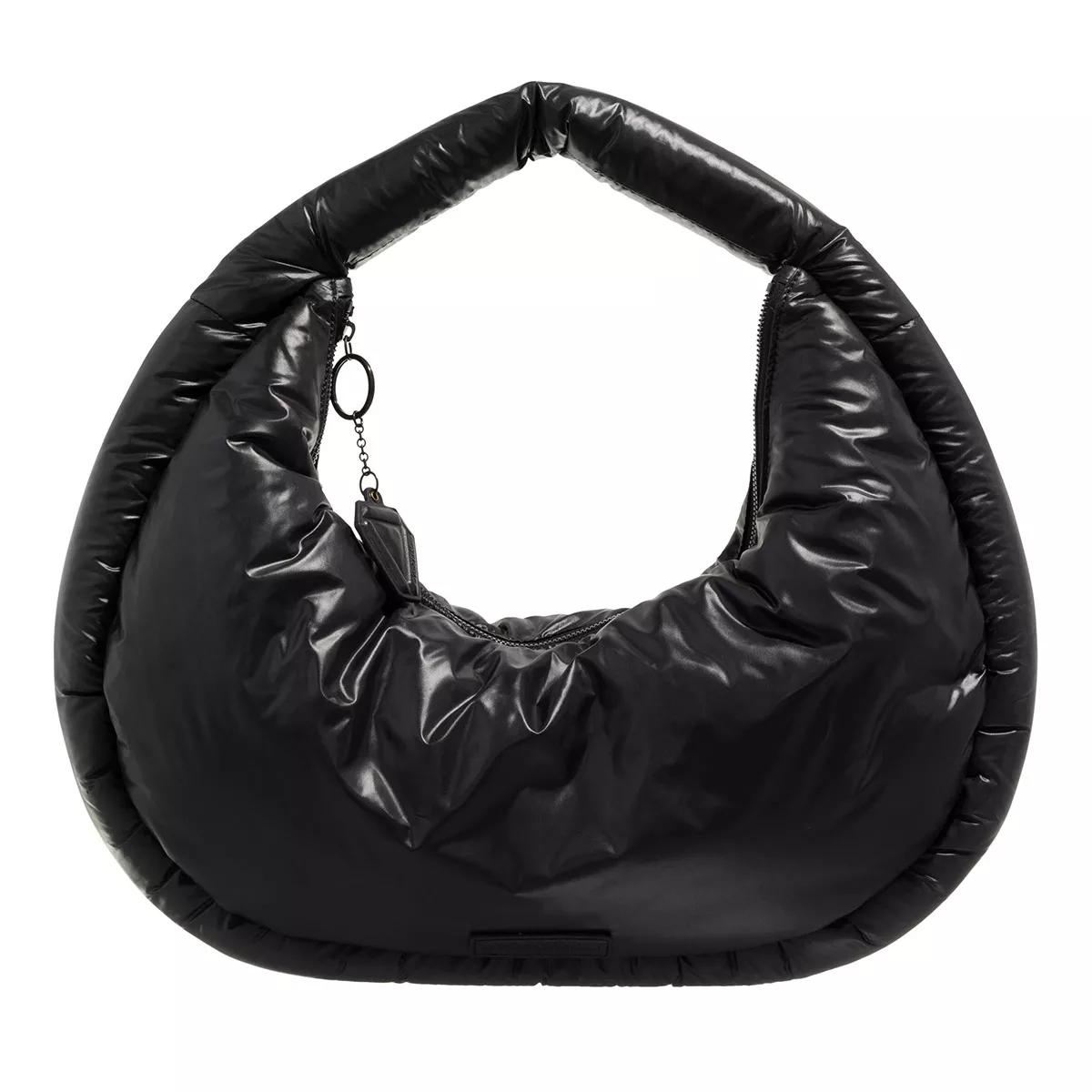 LESVISIONNAIRES Hobo Bag - Romy Puffy Nylon - Gr. unisize - in Schwarz - für Damen