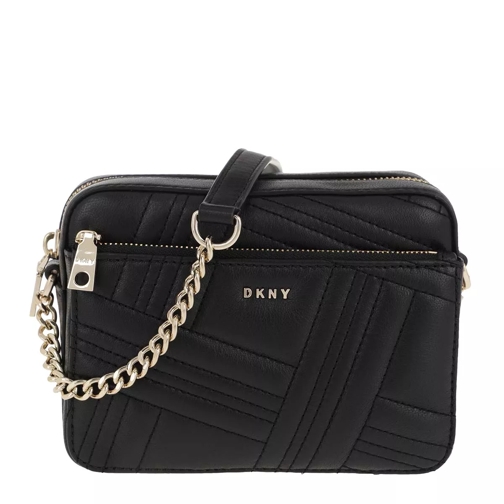 DKNY Allen Camera Bag Black/Gold Sac à bandoulière