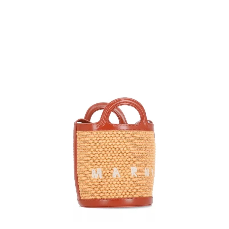 Marni Schultertasche Tropicalia Shoulder Bag Brown(Image 3)