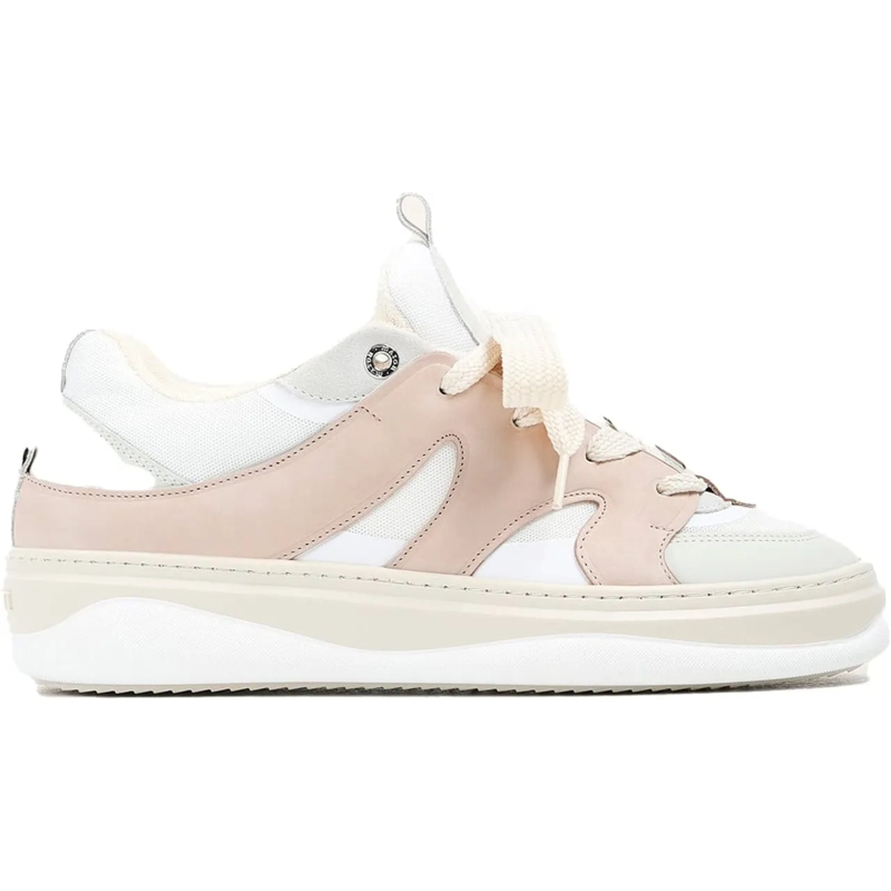 Mason Garments Low-Top-Sneaker Heren Venice Movimento Sneaker Wit weiß(Image 7)
