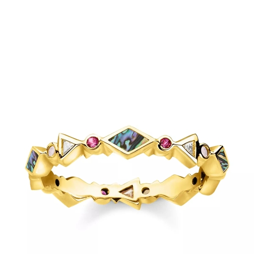 Thomas Sabo Ring Colored Stones Gold Bague