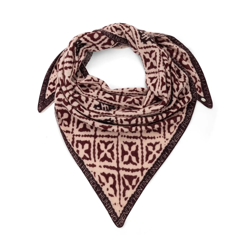 Friendly Hunting Écharpe Dreieckschal Eyes of Marrakesh pink