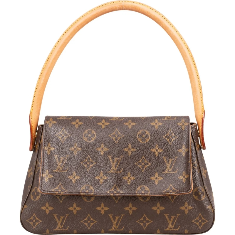 Louis Vuitton Tote Louis Vuitton Canvas Monogram Looping PM Shoulder  braun