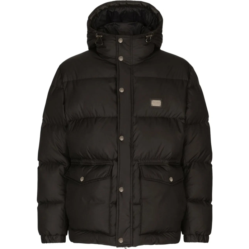 Dolce&Gabbana Doudoune Coats Black schwarz