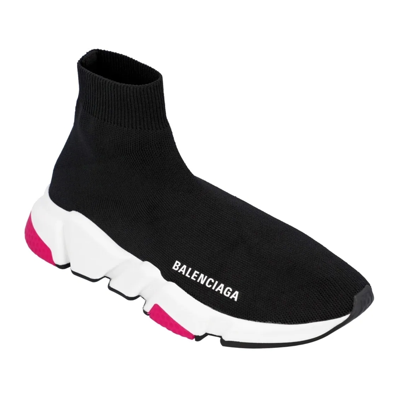 Balenciaga Lage-top sneaker Black Magenta' Speed Sneaker Black