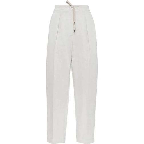 Brunello Cucinelli  Pantalone weiß