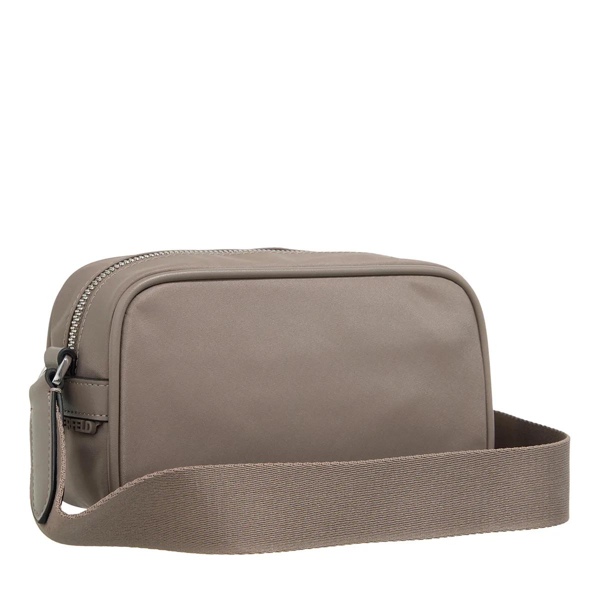 Karl Lagerfeld Crossbody bags K Ikonik 2.0 Nylon Camera Bag in grijs