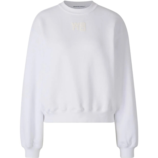 Alexander Wang Sweatshirts Crew Neck Sweatshirt weiß