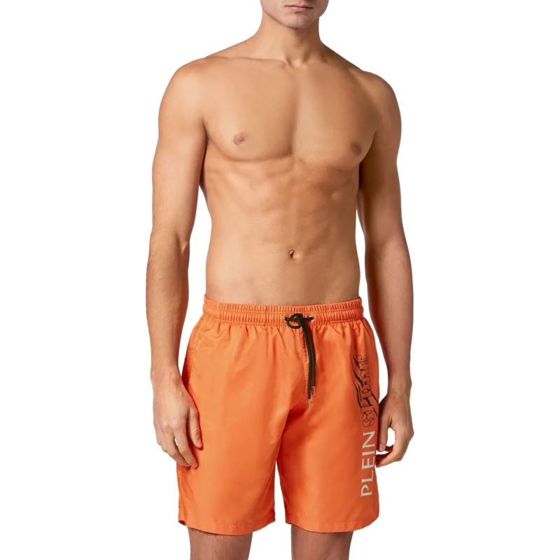 Plein Sport  Badehose Scratch orange(Image 3)