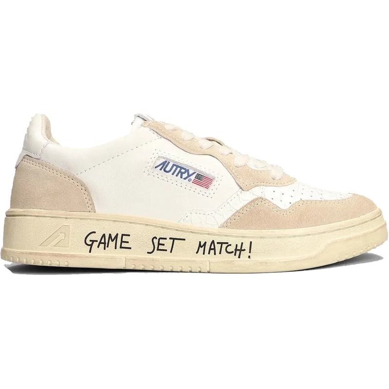 Autry International T-shirt AUTRY MEDALIST LOW SNEAKERS weiß