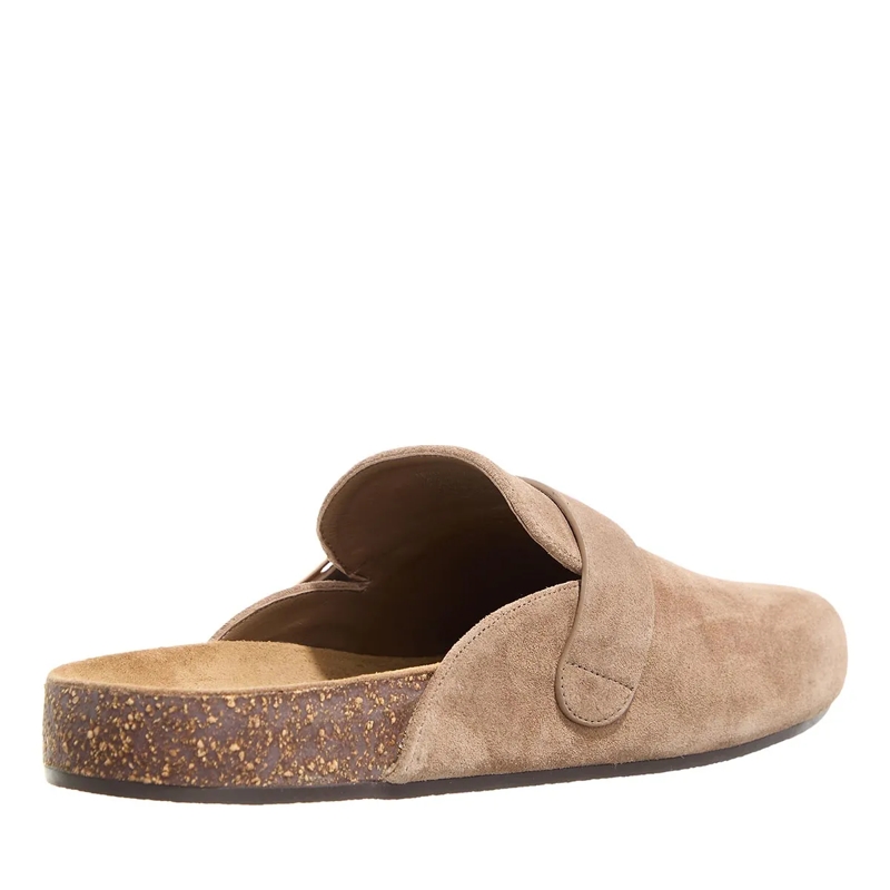 Tory Burch Mules Mellow Mule River Rock/Gold(Image 4)