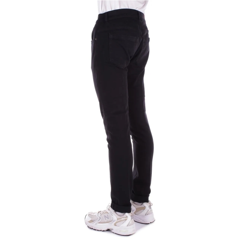 Dondup Casual broeken Trousers Black schwarz