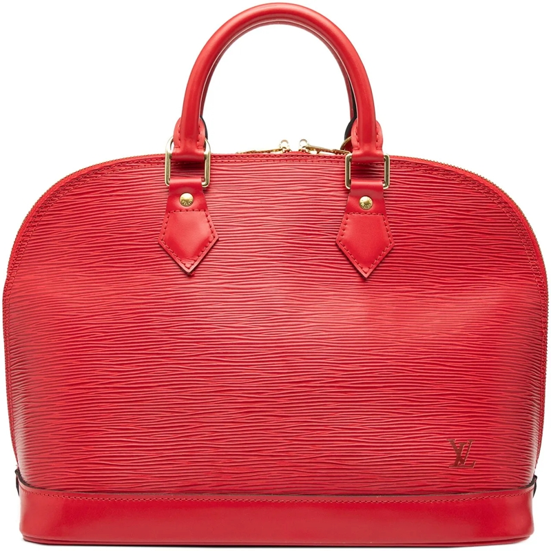 Louis Vuitton Tote Epi Alma PM rot