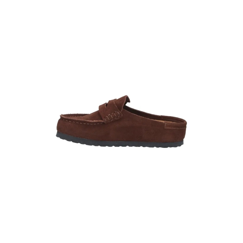 Birkenstock Loafer "Naples" Sabot – Brown Brown(Image 5)
