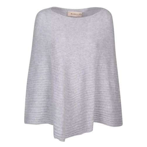 Blanca Vita Cashmere Cape Grey 