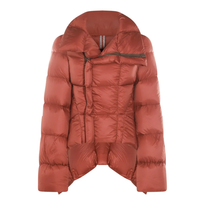 Rick Owens  Rose Wood Down Jacket Brown