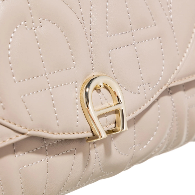 AIGNER Satchel Diadora Alpaca Beige(Image 5)