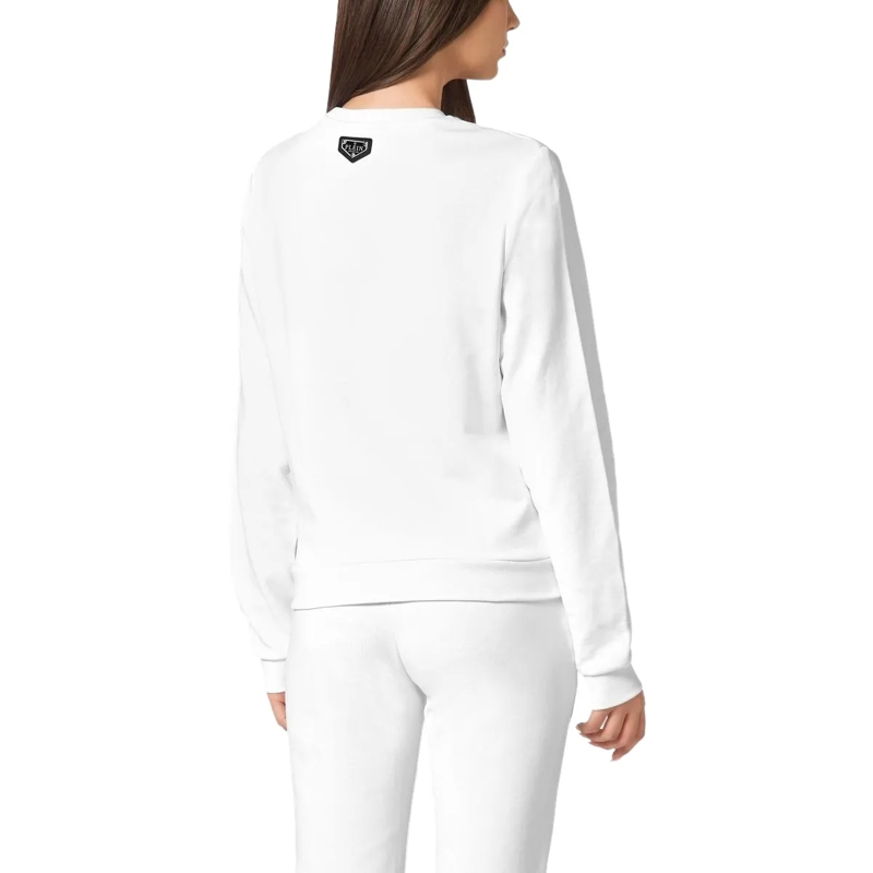 Philipp Plein Sweatshirt Sweatshirt Iconic Plein weiss(Image 3)