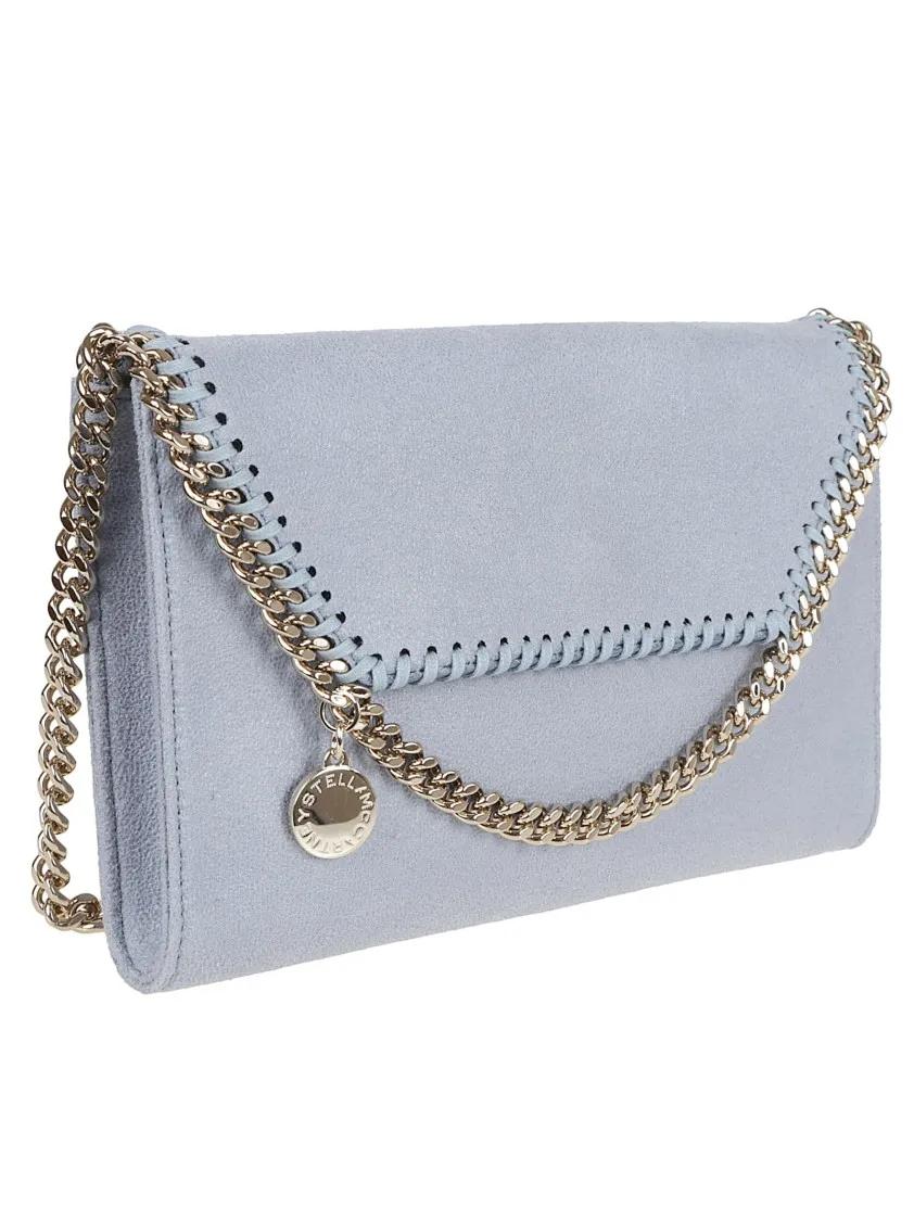 Stella Mccartney Hobo bags Mini Crossbody Bag In Matte Vegan Shaggy Deer in blauw