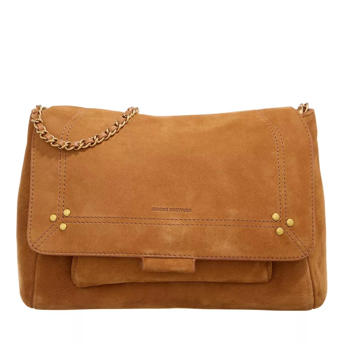 Jerome Dreyfuss Crossbody Bags - Lulu M - Gr. unisize - in Cognacbraun - für Damen