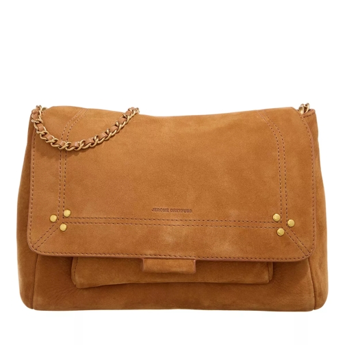 Jerome Dreyfuss Lulu M Tabac Bullskin Crossbody Bag