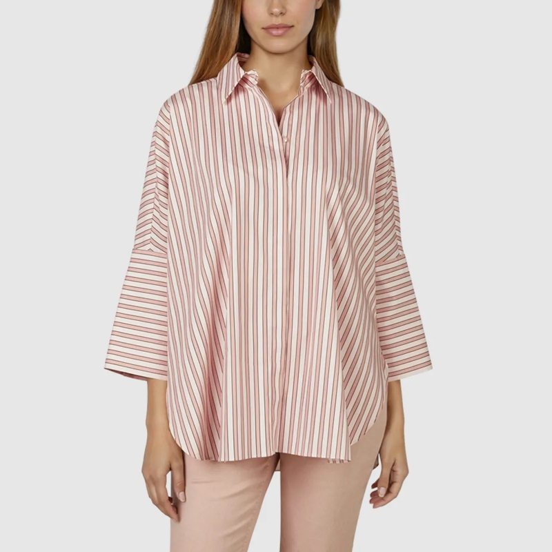 Marc Aurel Bluse Oversize Hemd rose(Image 3)
