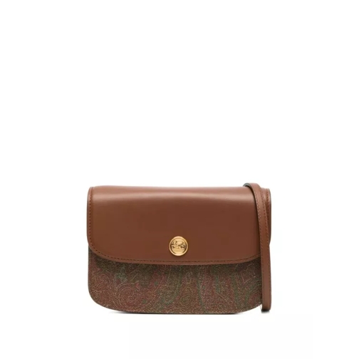 Etro Essential Brown Bag Brown Schoudertas