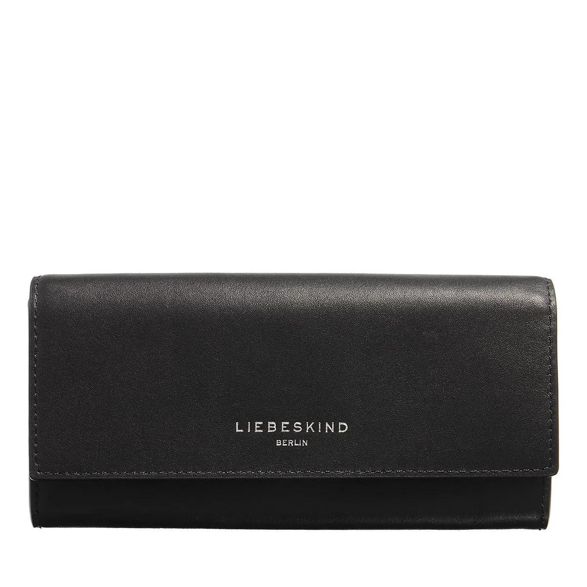 Liebeskind Berlin Portemonnaie - Lora Calf Optic - Gr. unisize - in Schwarz - für Damen