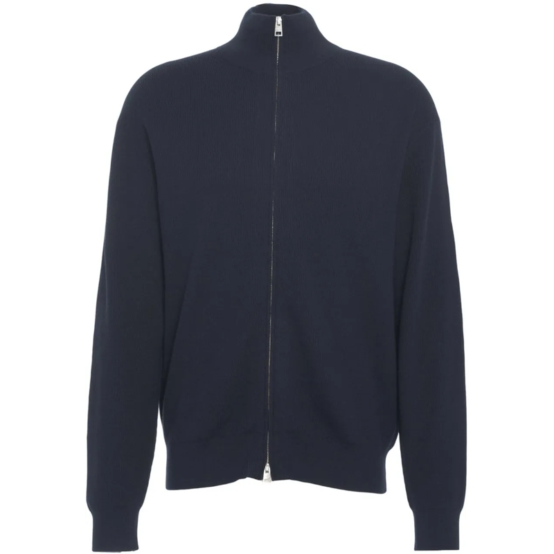 Closed Weste Cardigan with zipper blau