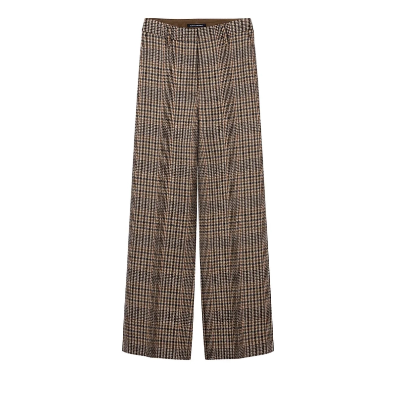 Luisa Cerano Stoffen broek Karo-Wideleg-Pants multi