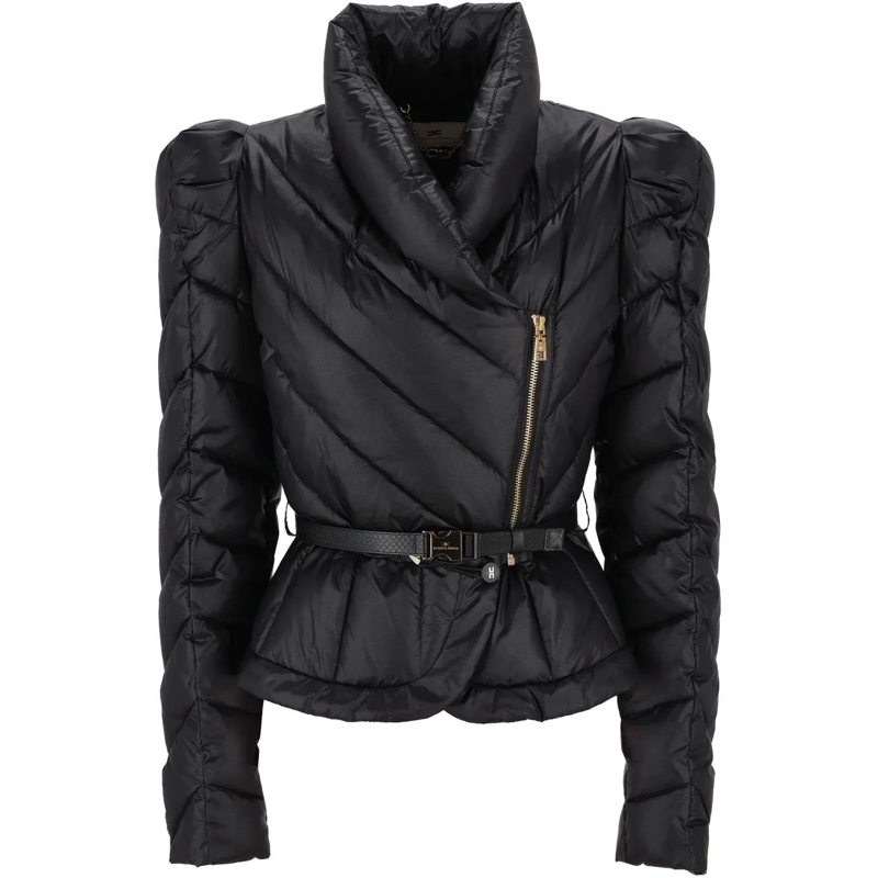 Elisabetta Franchi Übergangsjacke Coats Black schwarz