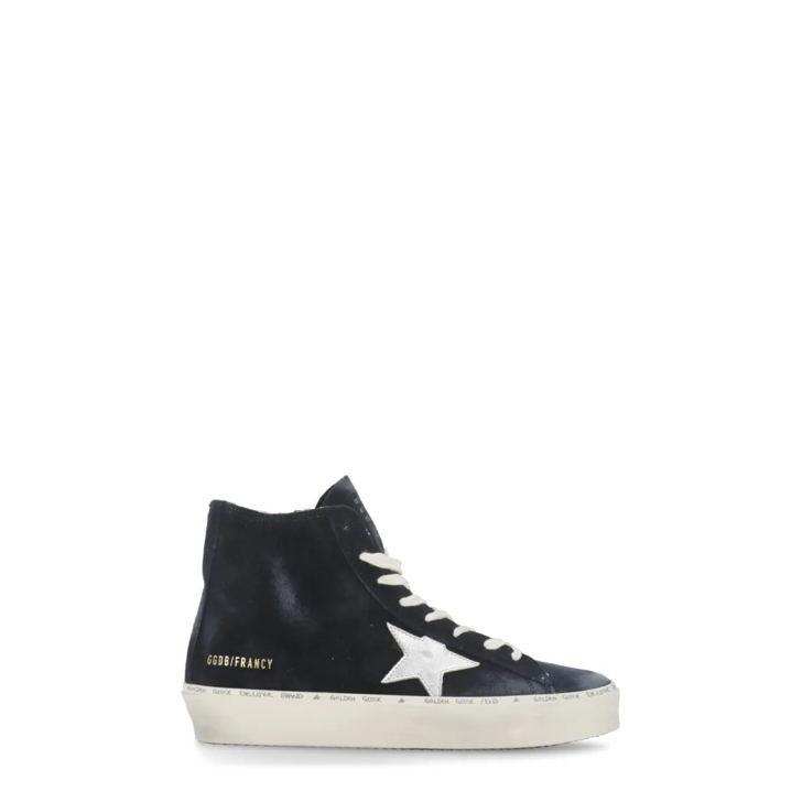 Black high top suede sneakers deals