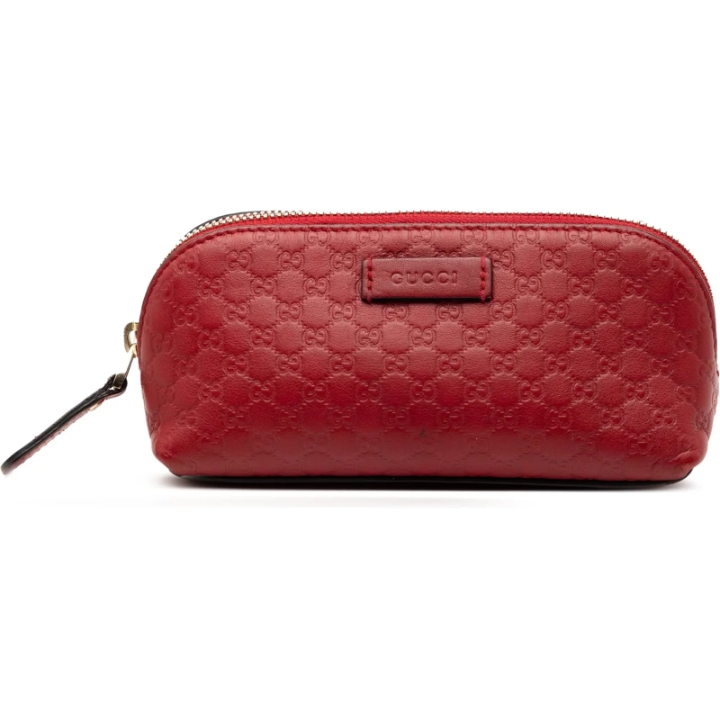Gucci Nécessaire Guccissima Pouch rot