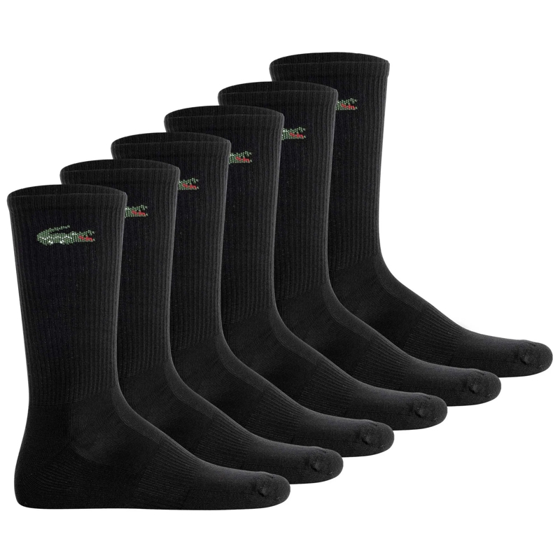Lacoste  LACOSTE Unisex Socken im praktischen 6er Pack.Tenn schwarz