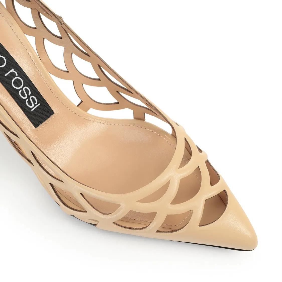 Thumbnail - sergio rossi Hohe Schuhe - Sr Mermaid 75 Pumps - Gr. 38 (EU) - in Beige - für Damen