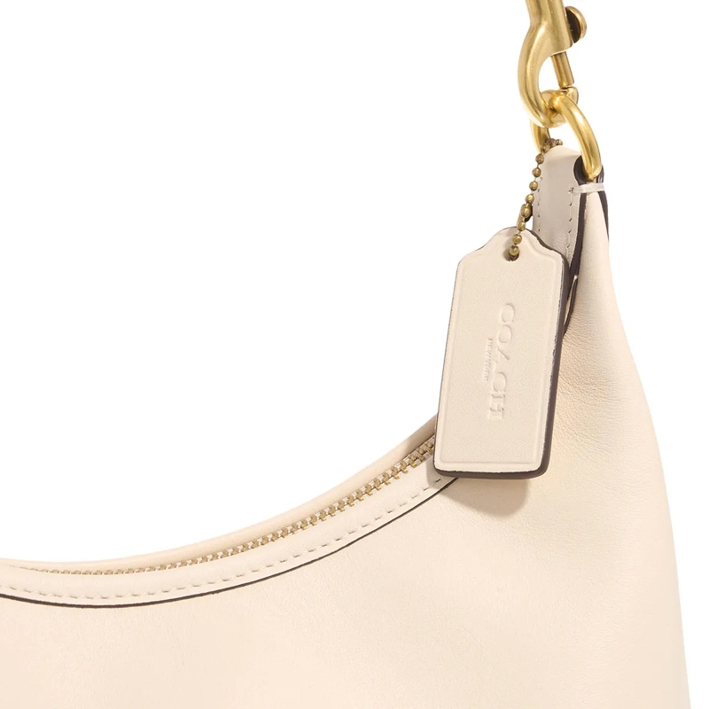 Coach Schultertasche Glovetanned Leather Juliet Shoulder Bag Chalk(Image 8)