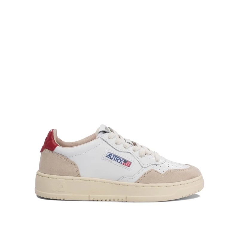 Autry International Lage-top sneaker "Medalist Low" Sneakers White
