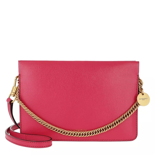 Givenchy Two-Toned Cross3 Bag Leather/Suede Strawberry Crossbodytas